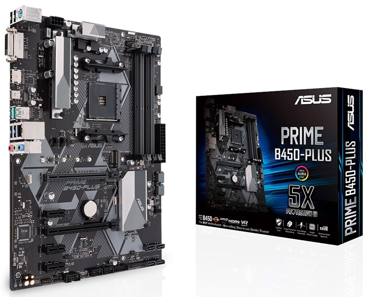 ASUS PRIME B450-PLUS (S-AM4)